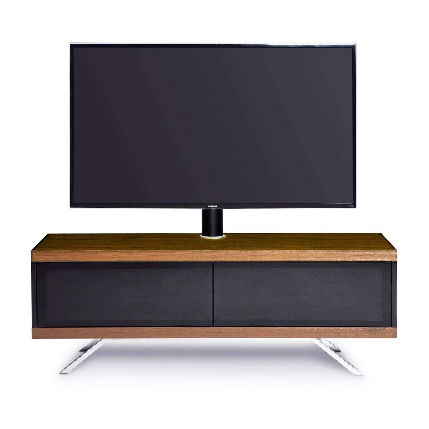 MDA Designs TUCANA HYBRID COMPLETE TV Stand in Walnut Furniture123